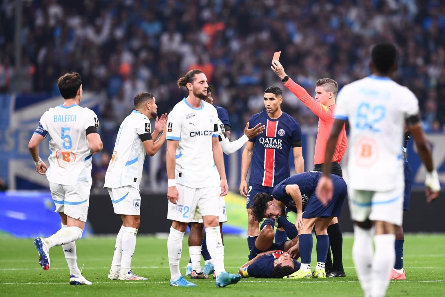 OM-PSG : le carton rouge d'Amine Harit ne passe pas...