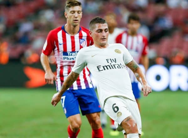 Le PSG a joué 2 fois l'Atletico Madrid