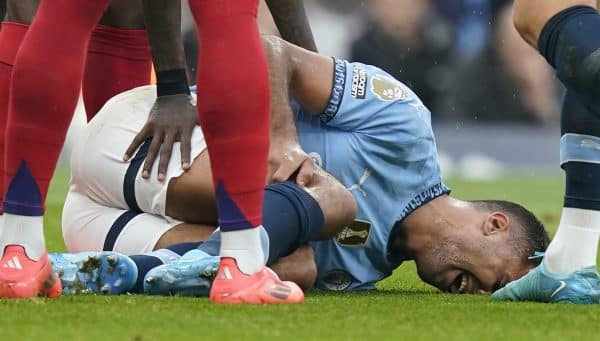 L'impressionnante liste de blessés de Manchester City avant le Boxing Day