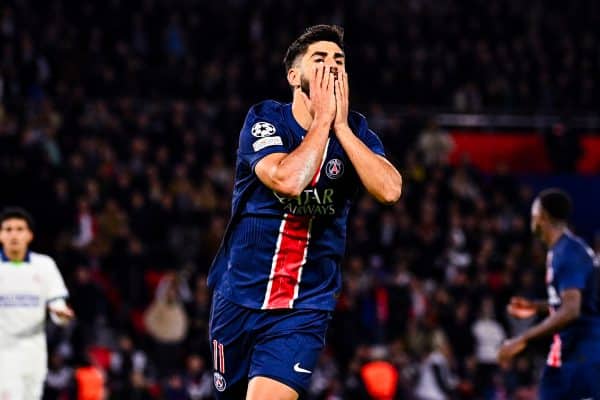 PSG : la situation compliquée de Marco Asensio se précise