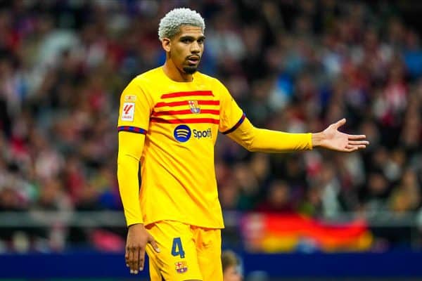 Juventus : le Barça montre les muscles dans le dossier Ronald Araujo