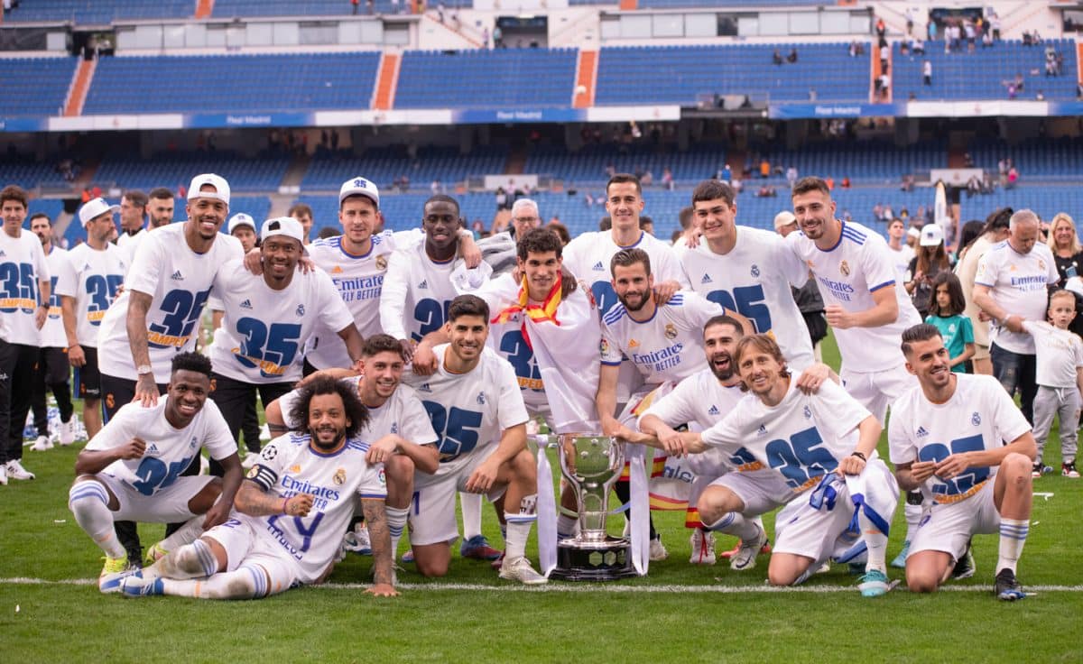 Real Madrid, champion d'Espagne 2022