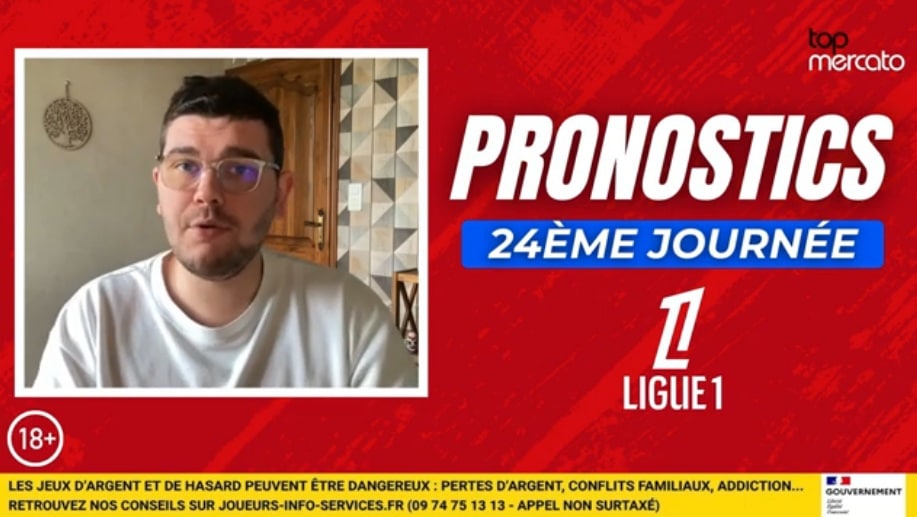 Vidéo Pronostic Ligue 1 : tentez de gagner 482€ grâce à notre combiné sur la 24e journée !