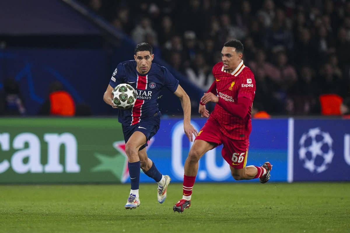Achraf Hakimi Trent Alexander-Arnold PSG Paris Liverpool