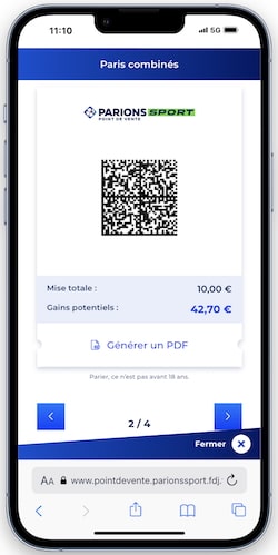 code-qr-parionssport Jouez avec un QR code Parions Sport