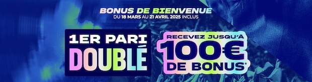 Bonus à l'inscription Parions Sport