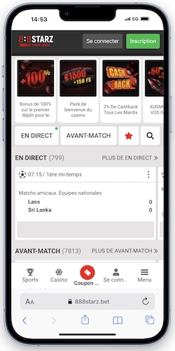paris-888starz Jouez sur 888starz