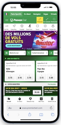 premier-bet-sport Site de paris sportifs Premierbet