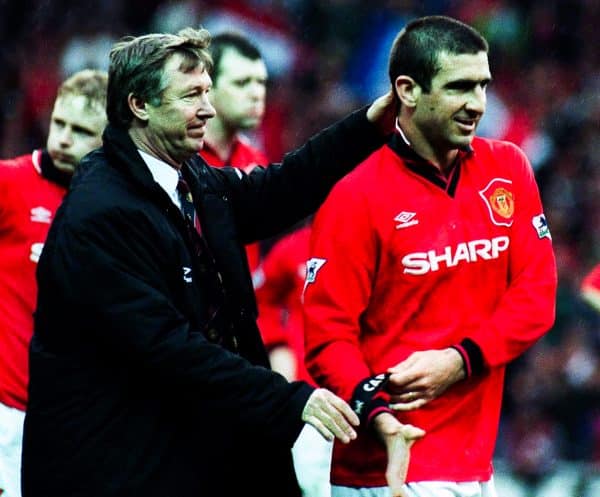 Eric Cantona, Sir Alex Ferguson, Manchester United