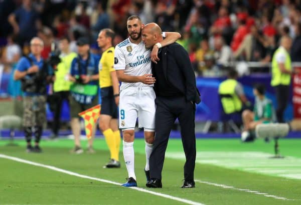 Karim Benzema, Zinedine Zidane, Real Madrid