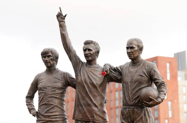 George Best, Dennis Law, Sir Bobby Charlton