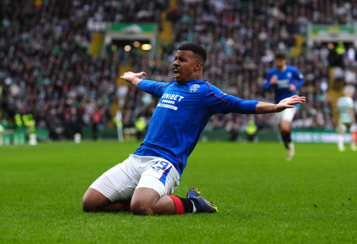 Hamza Igamane Glasgow Rangers