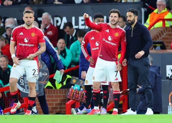 Manchester United : le vestiaire prend position sur l'avenir d'Amorim