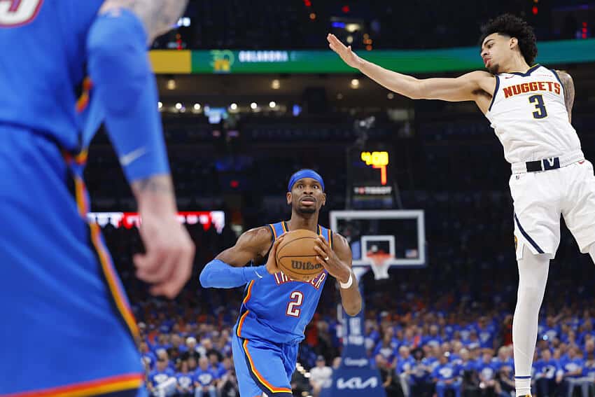 NBA: Playoffs-Denver Nuggets at Oklahoma City Thunder