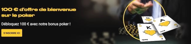 Bonus de bienvenue Bwin poker
