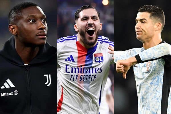 Le PSG et la Juve discutent pour Kolo Muani, précision sur le contrat de Cherki à Manchester City, Cristiano Ronaldo clôt le suspense sur son avenir... Les 3 infos mercato du jour