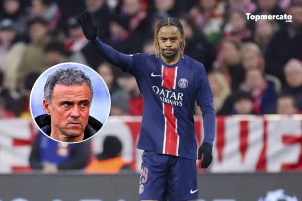 Mercato PSG : Luis Enrique scelle l'avenir de Bradley Barcola