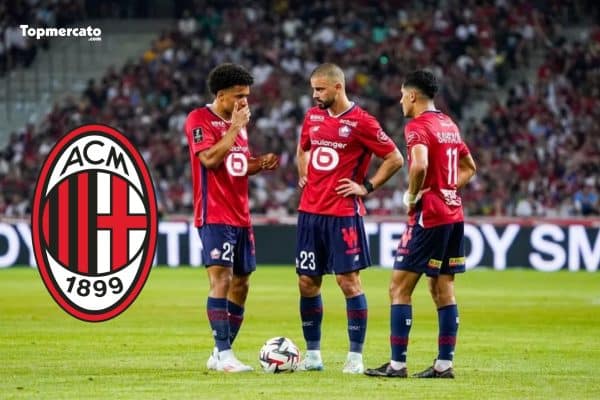 Mercato LOSC : l'AC Milan pense à un Lillois à l'infirmerie