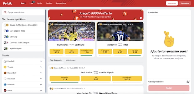 Betclic fait partie des meilleurs bookmakers en France