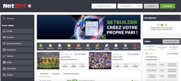 NetBet fait partie des meilleurs bookmaker foot du moment