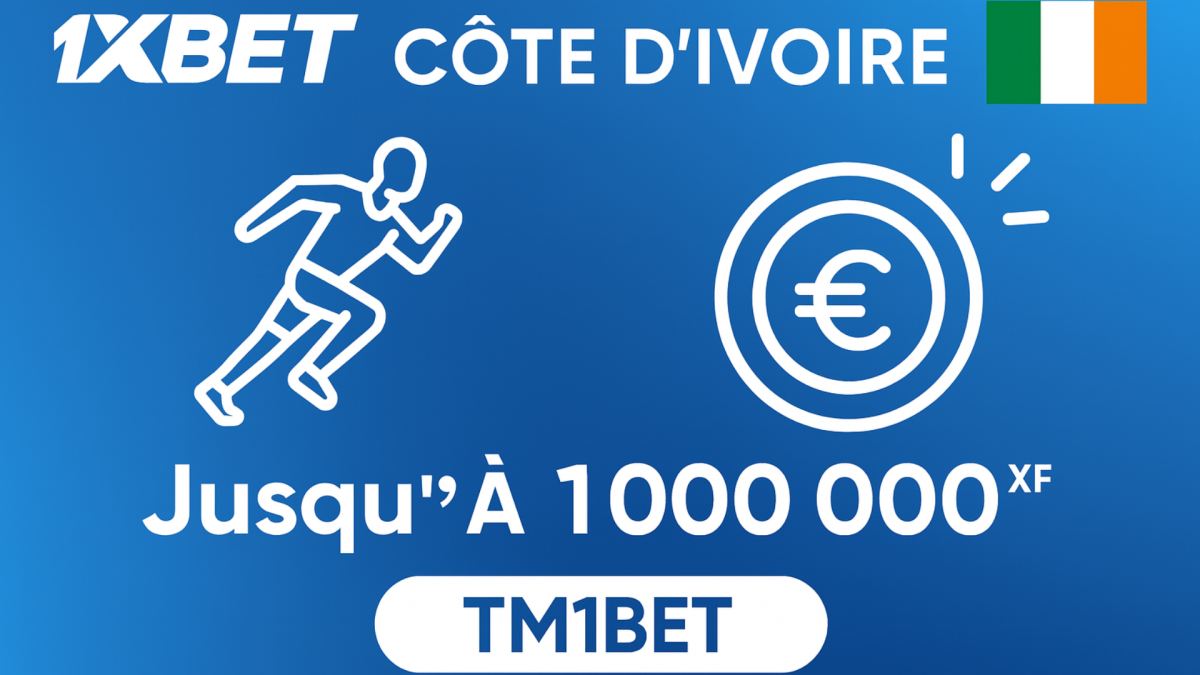 Utilisez le code 1xbet en Côte d'ivoire