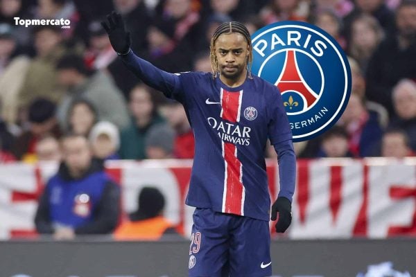 Mercato PSG : et si Bradley Barcola partait pour 100 M¬