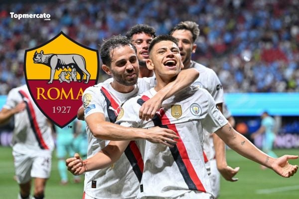 Mercato Manchester City : la Roma tente un milieu offensif des Skyblues