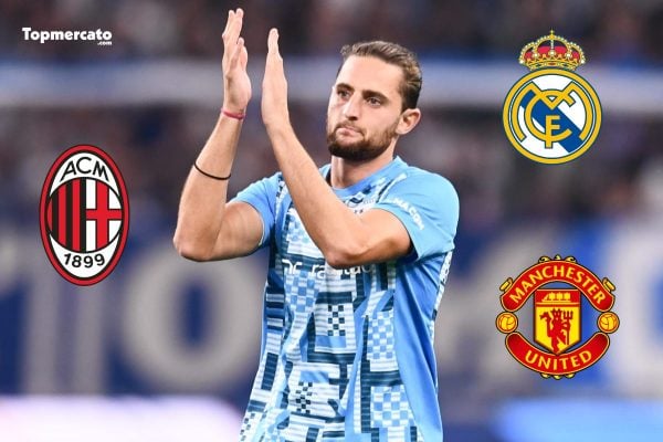 Mercato OM : 6 clubs qui se feront un plaisir de saisir l'opportunité Adrien Rabiot