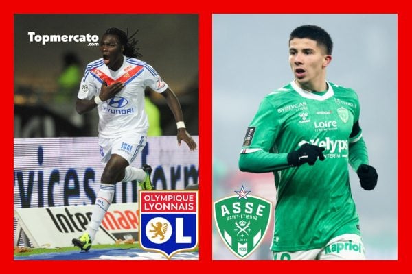 Le Top 3 des transferts directs ASSE-OL... en attendant Bouchouari ?