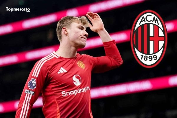 Mercato Manchester United : un concurrent surprise prêt à devancer l'AC Milan pour Hojlund ?