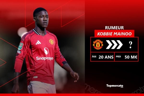 Mercato Manchester United : les 4 écuries sur le coup pour Kobbie Mainoo