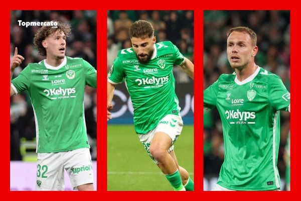 Mercato ASSE : le onze le plus cher des Verts avec Stassin et Davitashvili
