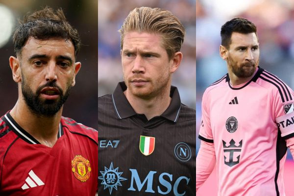 Une piste s'ouvre en Europe pour Fernandes, De Bruyne dément un transfert, l'Inter Miami vise une nouvelle star pour accompagner Messi et Suarez... Les 3 infos mercato du jour