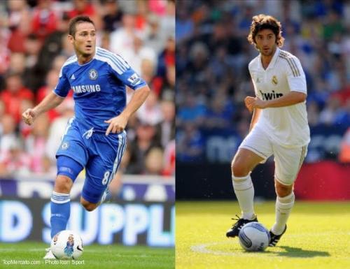 Frank Lampard et Esteban Granero