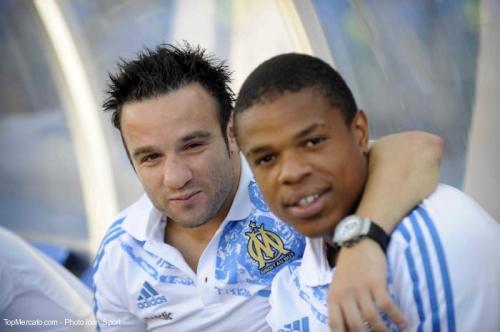 Loïc Rémy et Mathieu Valbuena