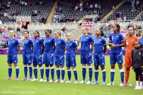 L'équipe de France féminine aux JO