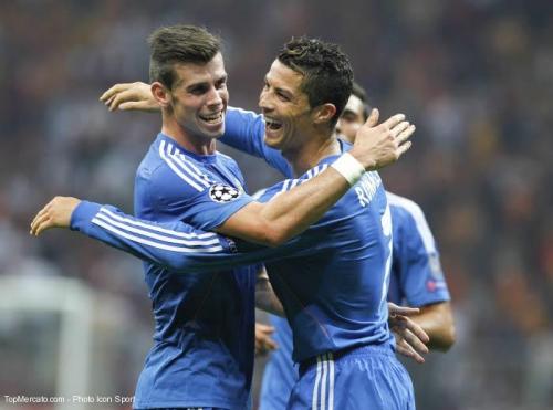 Gareth Bale et Cristiano Ronaldo