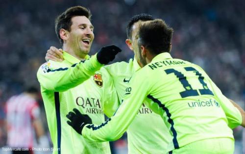 Liga : le Barça et Messi s’amusent contre Levante