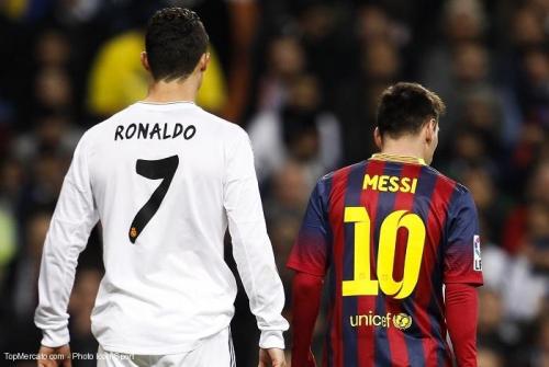 Cristiano Ronaldo et Lionel Messi