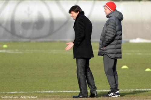 Carlo Ancelotti et Leonardo