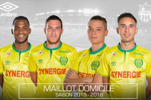 Maillot domicile de Nantes