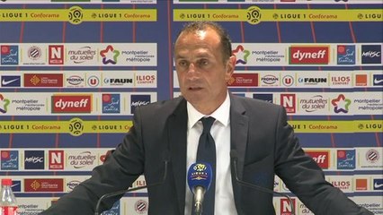 Montpellier, Der Zakarian : “La pelouse nous a avantagé”