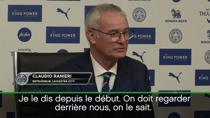 Leicester, Ranieri : “Prêts et habitués au combat”