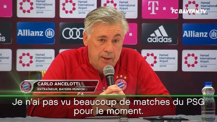 Bayern, Ancelotti : “Le PSG a tout pour réussir”