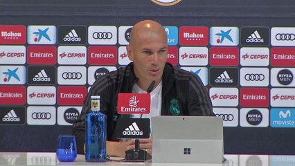 Real Madrid, Zidane : “Je suis un grand fan de l’équipe d’Espagne”
