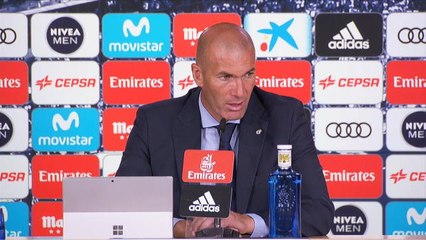 Real Madrid, Zidane : “Je ne suis pas inquiet”