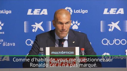 Real Madrid, Zidane : “Ronaldo fera la différence”