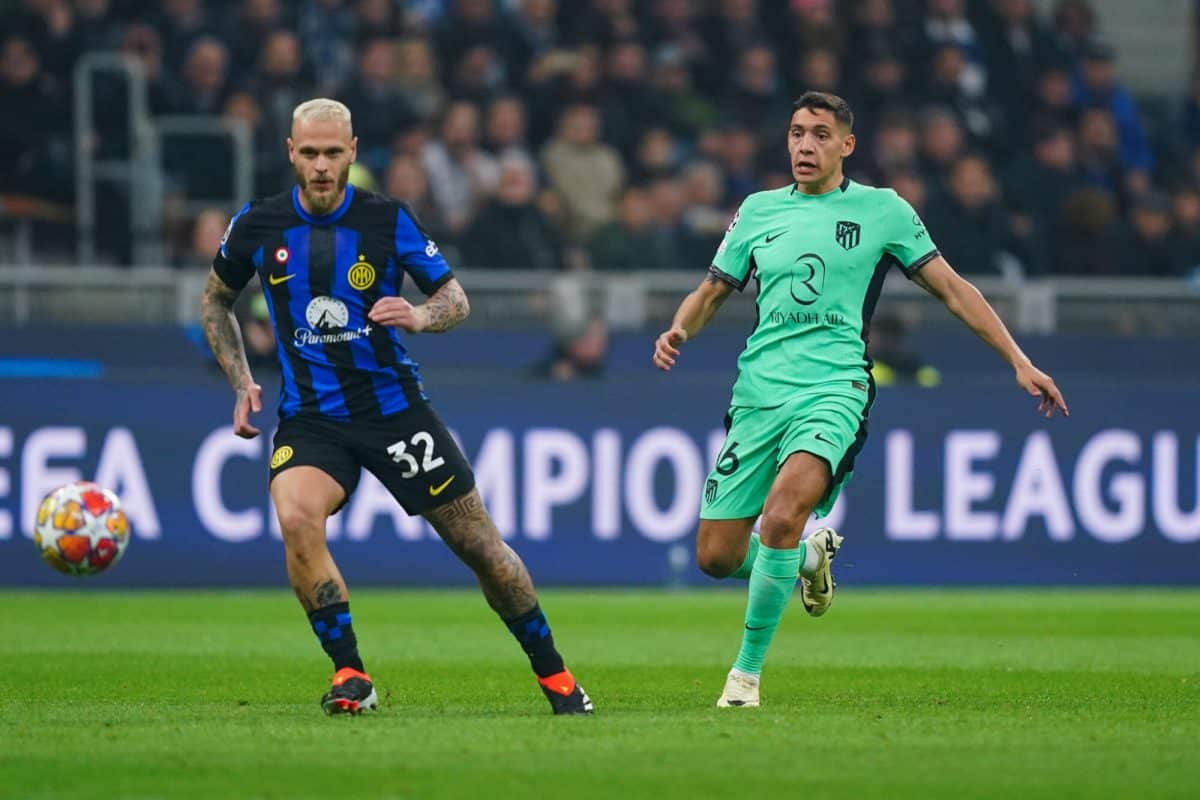 ¿Hubo PENAL de Nahuel Molina? La polémica del Inter vs. Atlético Madrid
