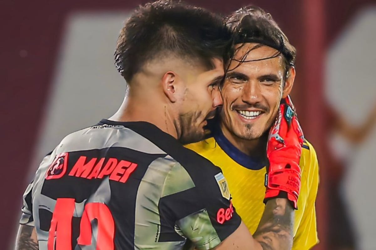 ¿Qué le dijo el arquero de Lanús a Cavani?