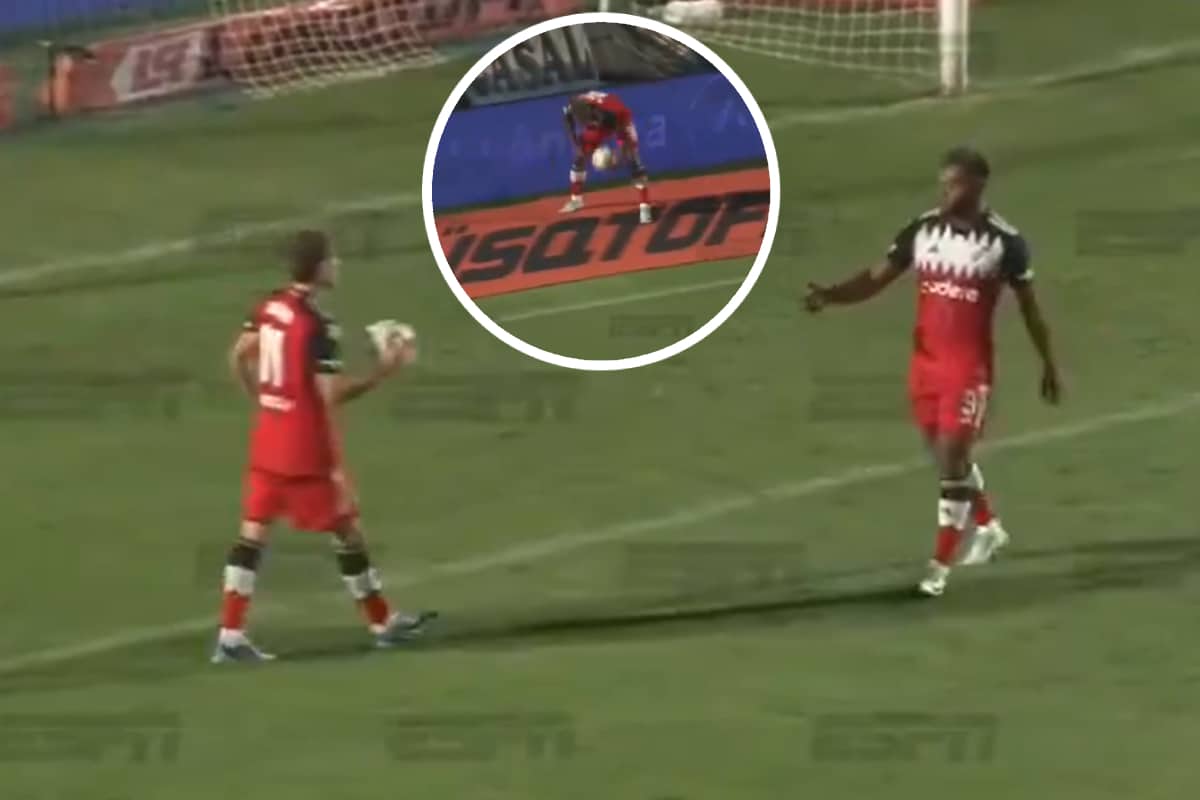 El DESAFIANTE gesto de Colidio a Miguel Borja en el penal de River